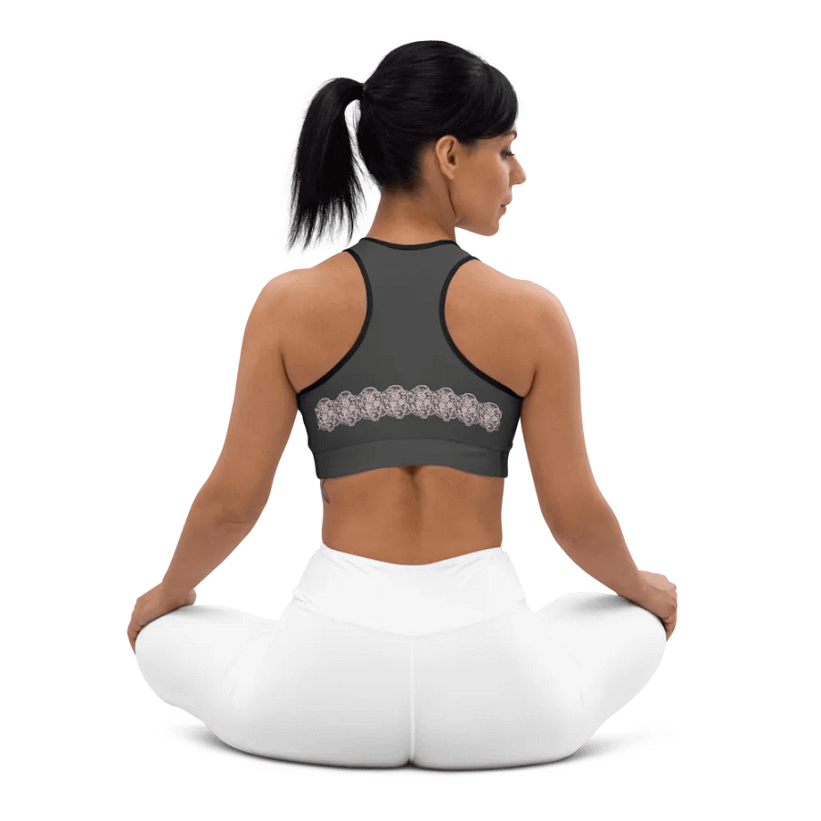 Lace Pink Premium Sportwear Gymtop product image (11)