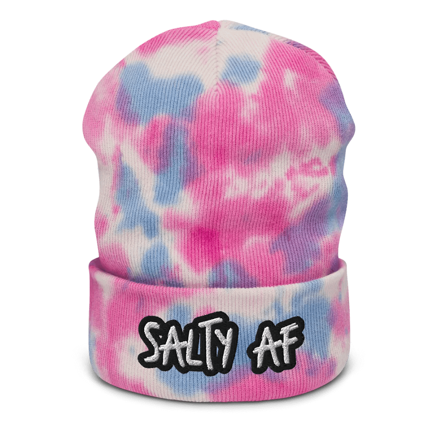 salty as tie dyed beanie product image (5)