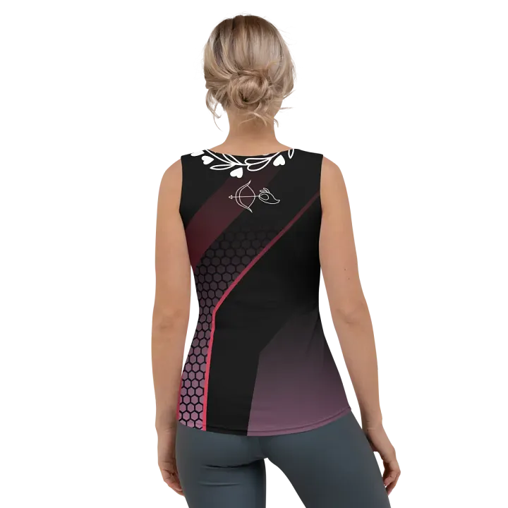Arrow Print Women's Tank Top – Stylish, Lightweight & Eco-Friendly! 🎯💃 product image (2)