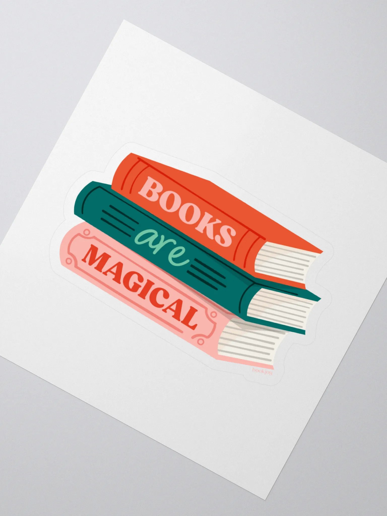Books Are Magical Sticker product image (2)