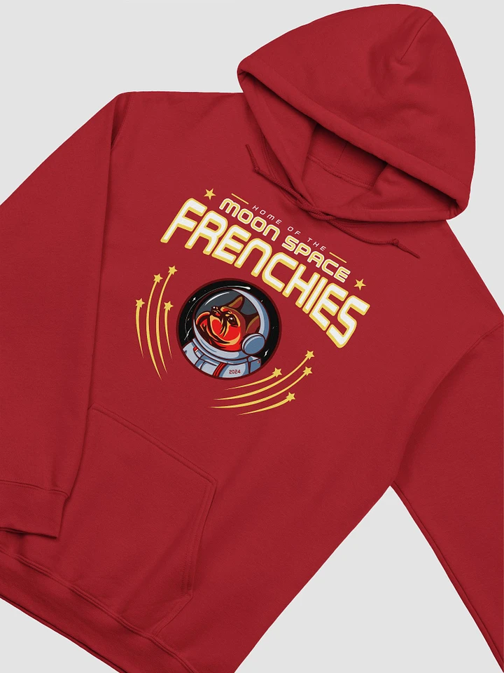 RED & BLACK SPACE FRENCHIES HOODIE product image (1)