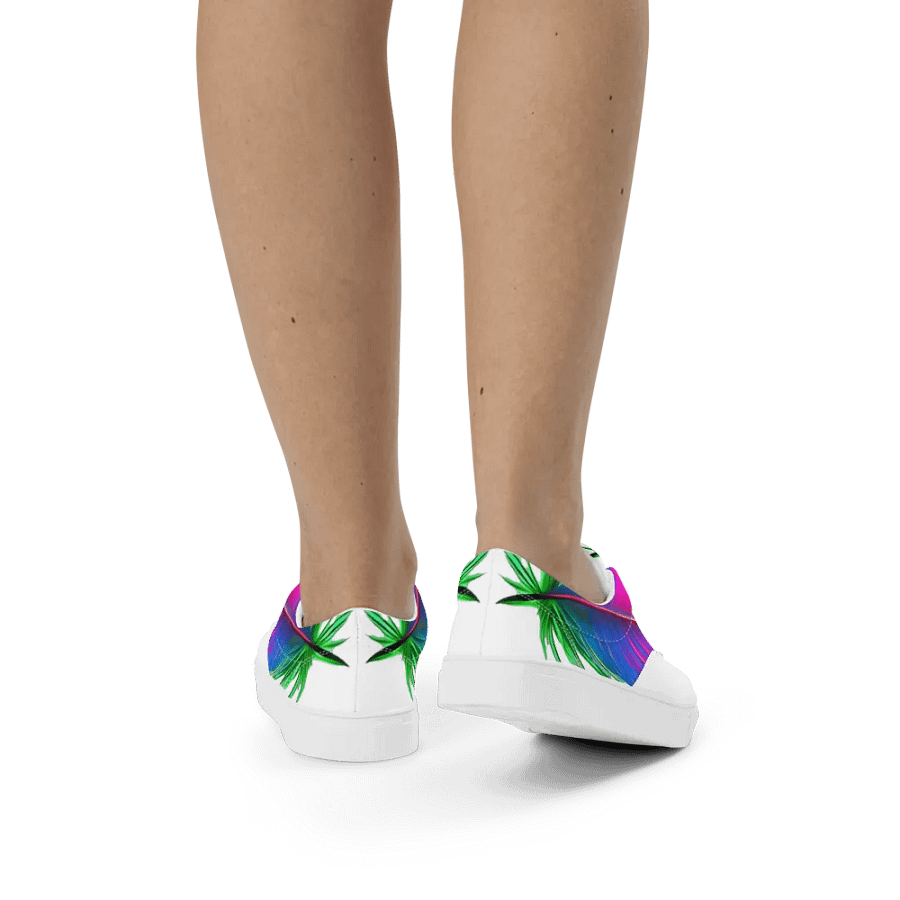 Tropical Feather - Women's Lace-Up Canvas product image (3)