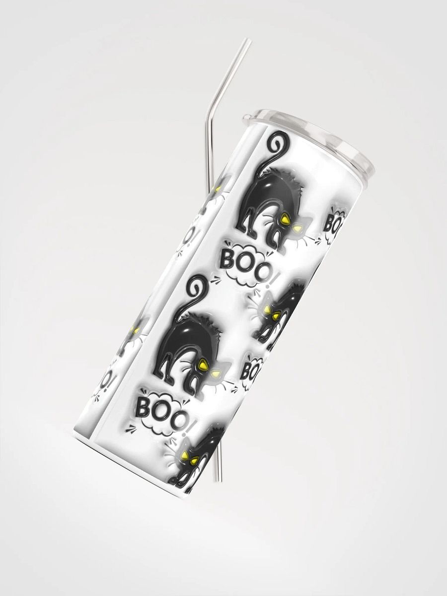 Glowing Eyes Black Cat Halloween Tumbler product image (4)