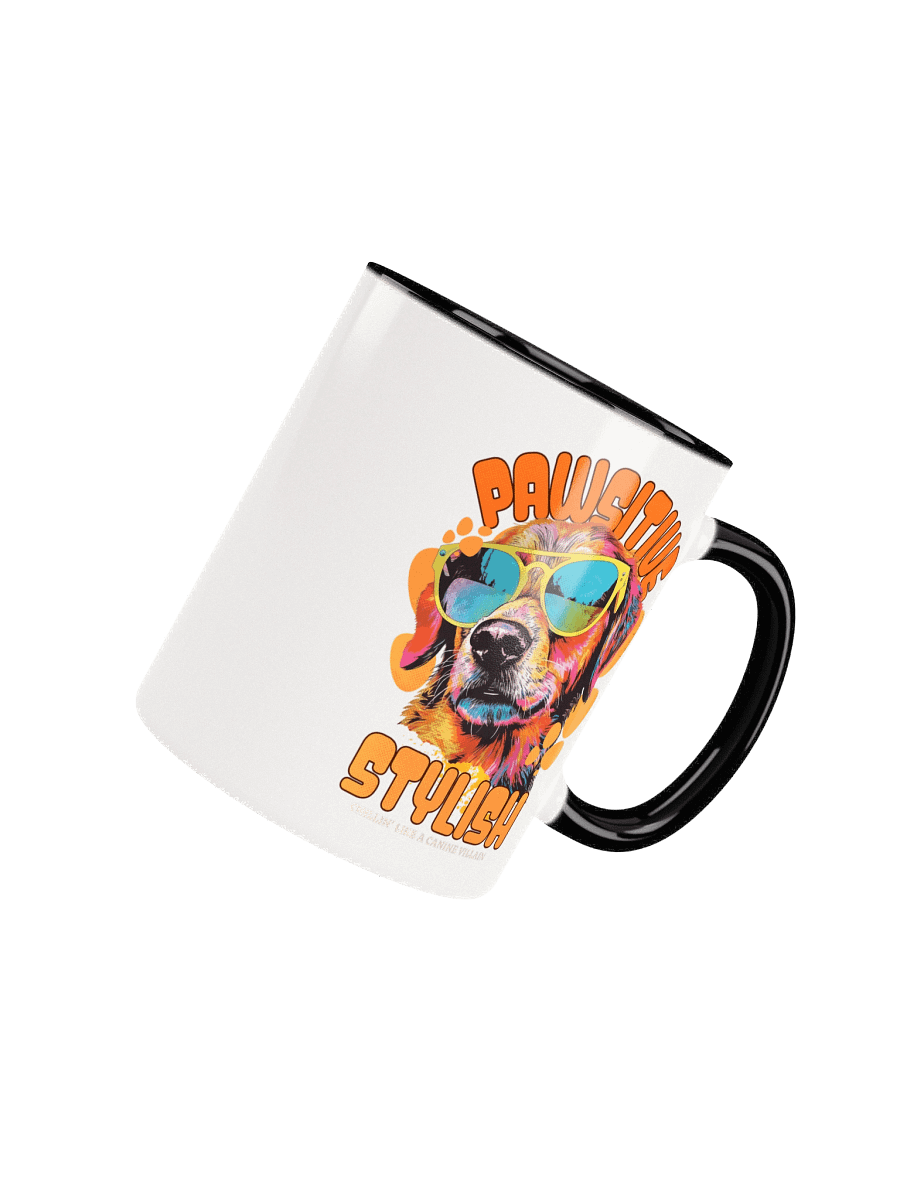Pawsitive Stylish | Ceramic Mug product image (4)