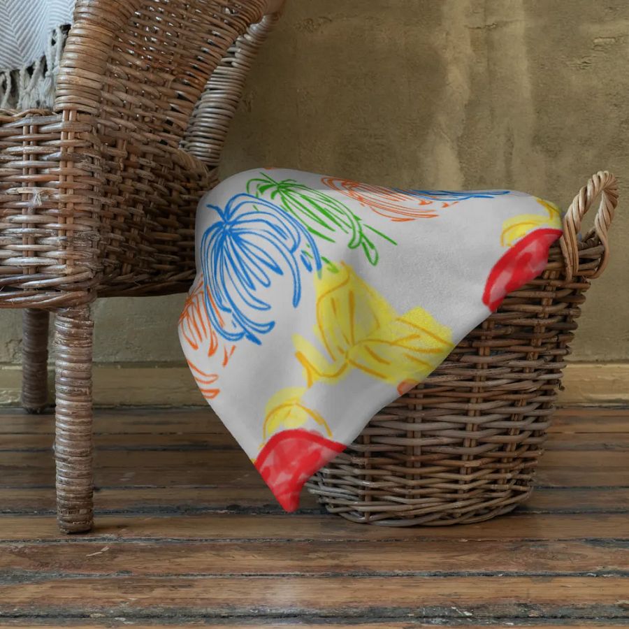 Plant Themed Throw Blanket product image (10)