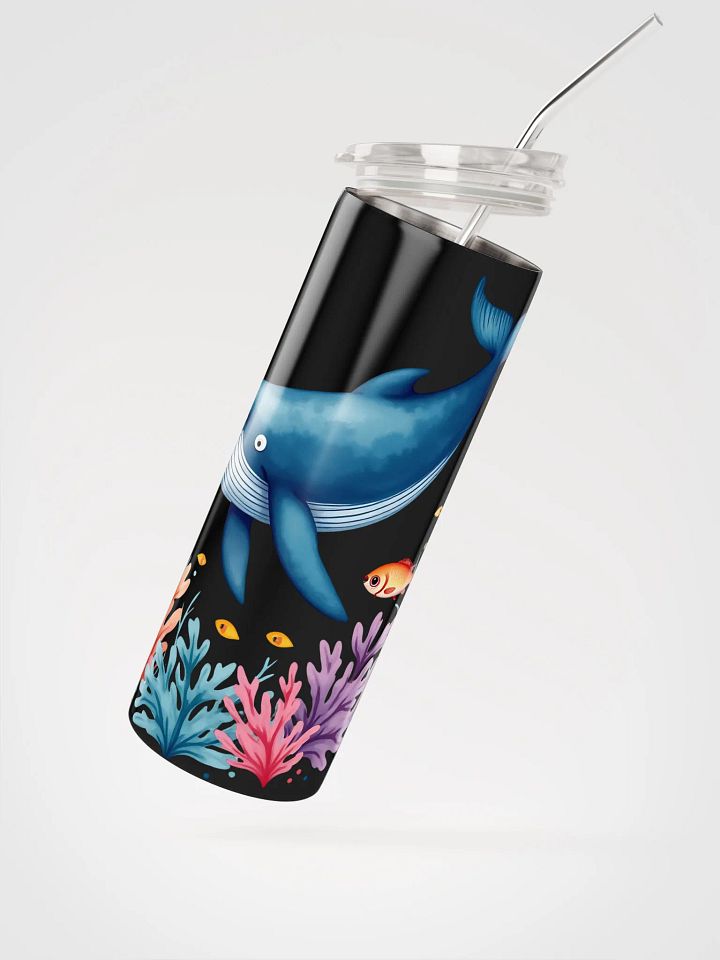Whimsical Whales Stainless Steel Tumbler product image (3)