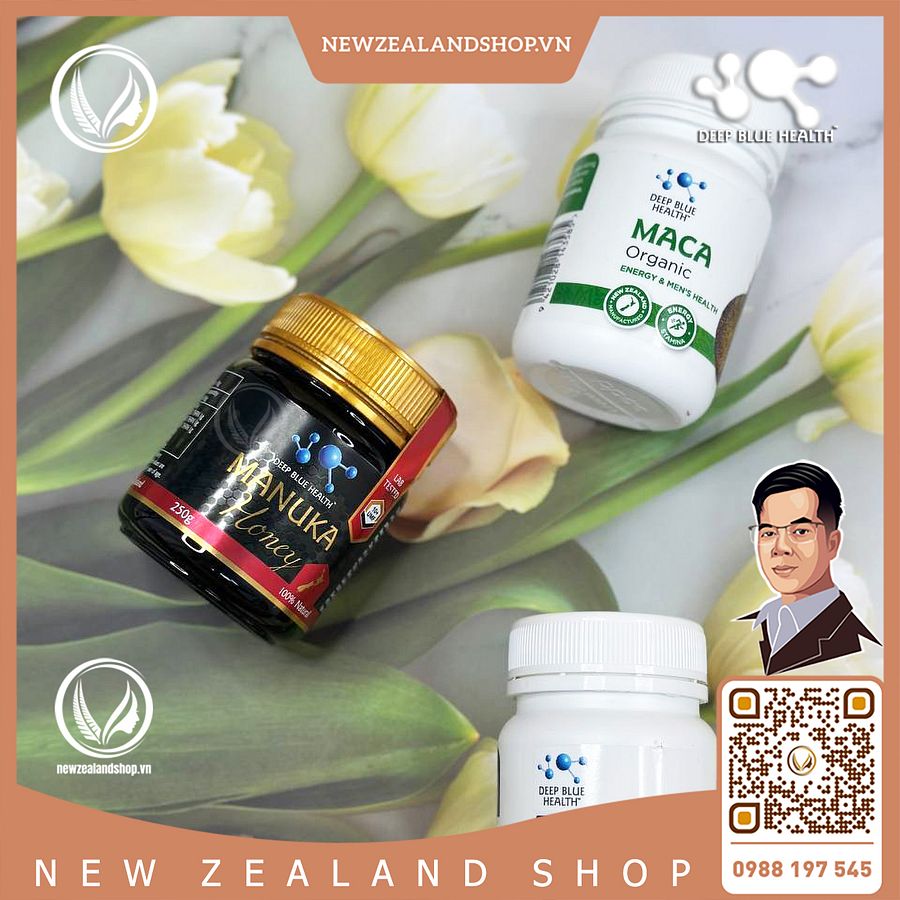 Mật ong Manuka 100% nguyên chất UFM10+ Deep Blue Health Manuka Honey 250g product image (6)