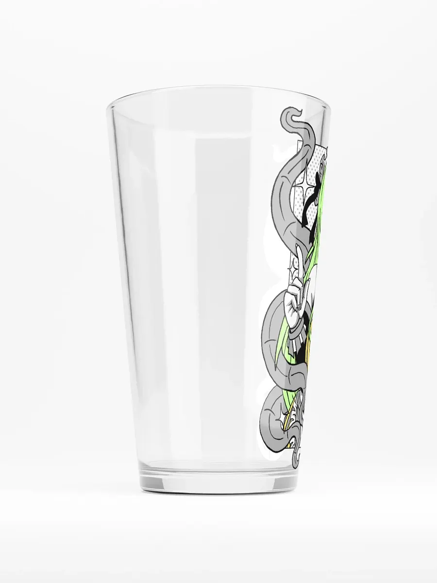 Hotdog Monster Girl Pint Glass product image (3)