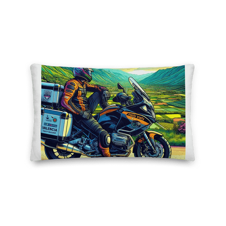 Touring Motorcycle Adventure Premium Pillow product image (5)