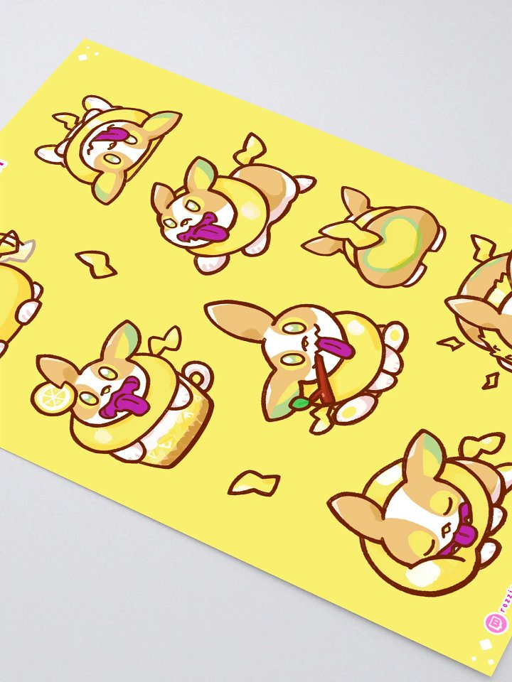 Pokemon Yamper ワンパチ Sticker Sheet product image (2)