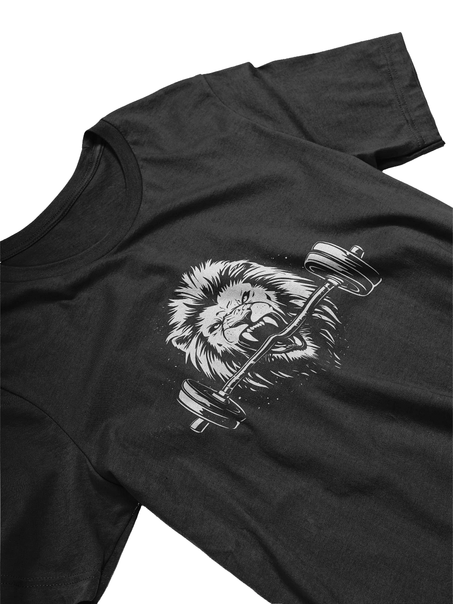 Lion Weightlifting T-Shirt - Gym Motivation Tee product image (8)