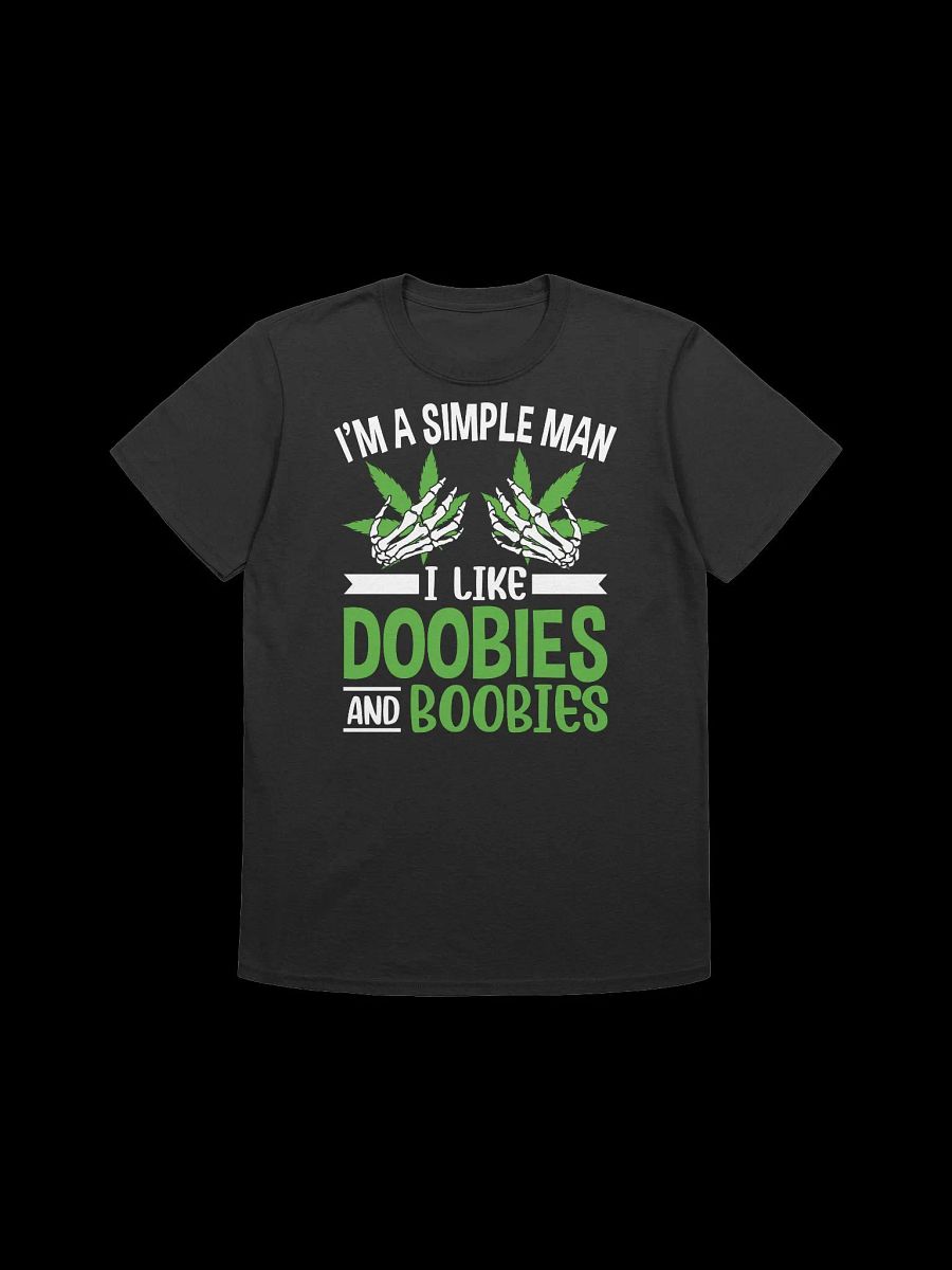 420 Weed - I Like Doobies and Boobies T-Shirt product image (2)