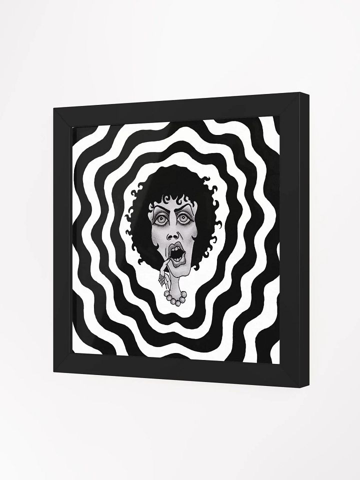 Frenzied Frank N Furter framed print product image (2)