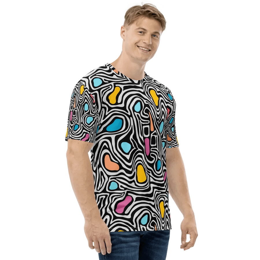 MENS FUN CRAZY ZEBRA product image (1)