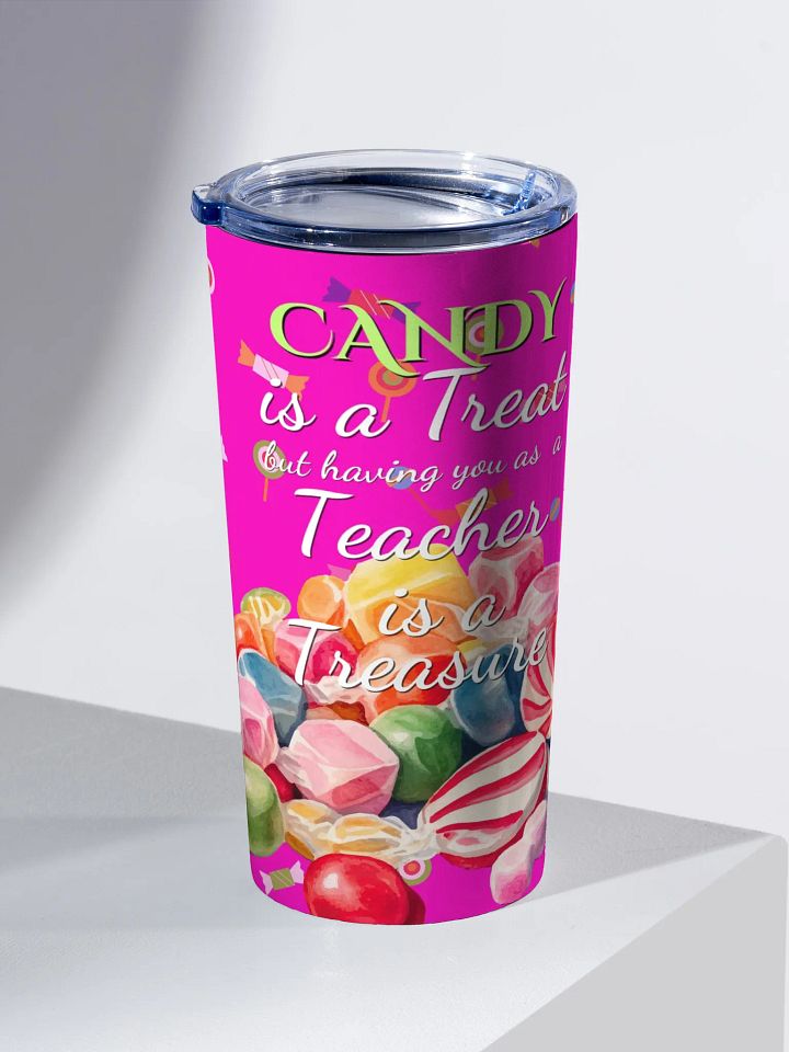 Teacher's is a Treasure Candy Tumbler gift fo amaing teachers product image (2)