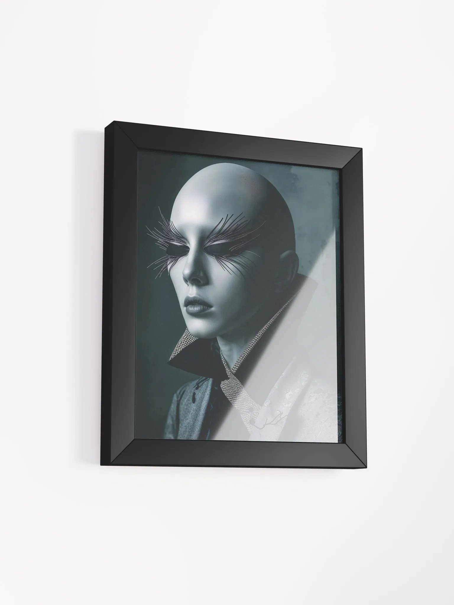Whispers Behind Sealed Eyes Framed Print product image (11)