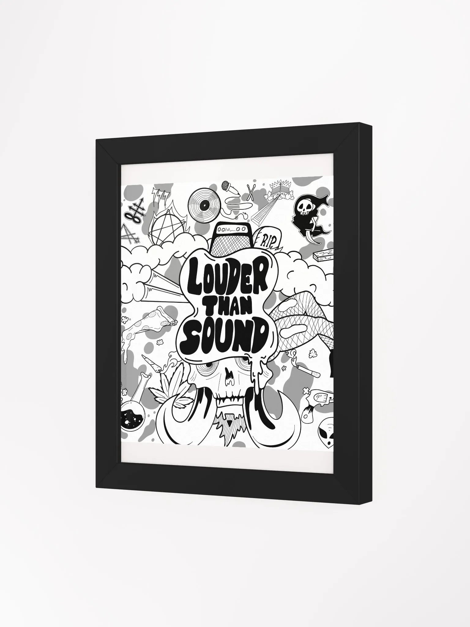 Louder Than sound - FRAMED product image (18)
