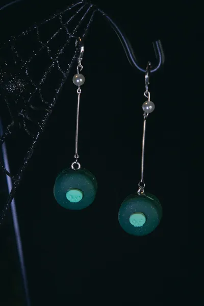 Poison Macaron Dangles product image (1)