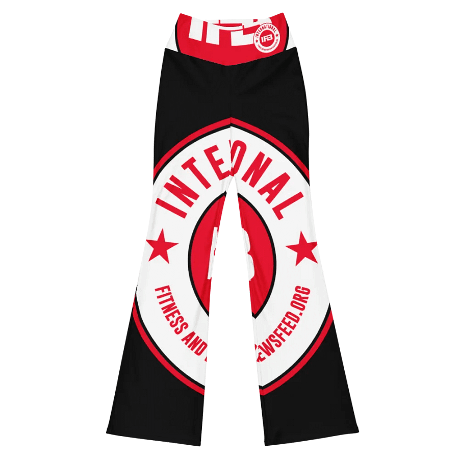 IFBNewsfeed.Org's All-Over Print Flare Leggings product image (8)