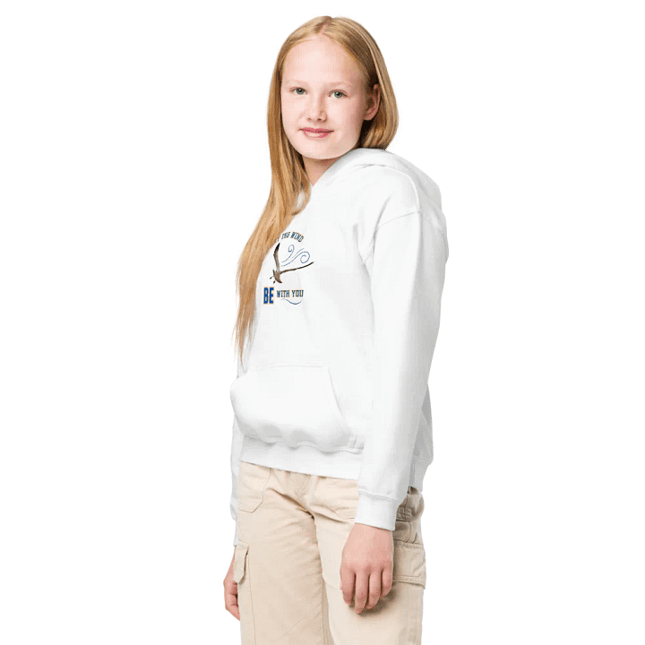 May the Wind Be With You - Youth Gull Hoodie product image (2)