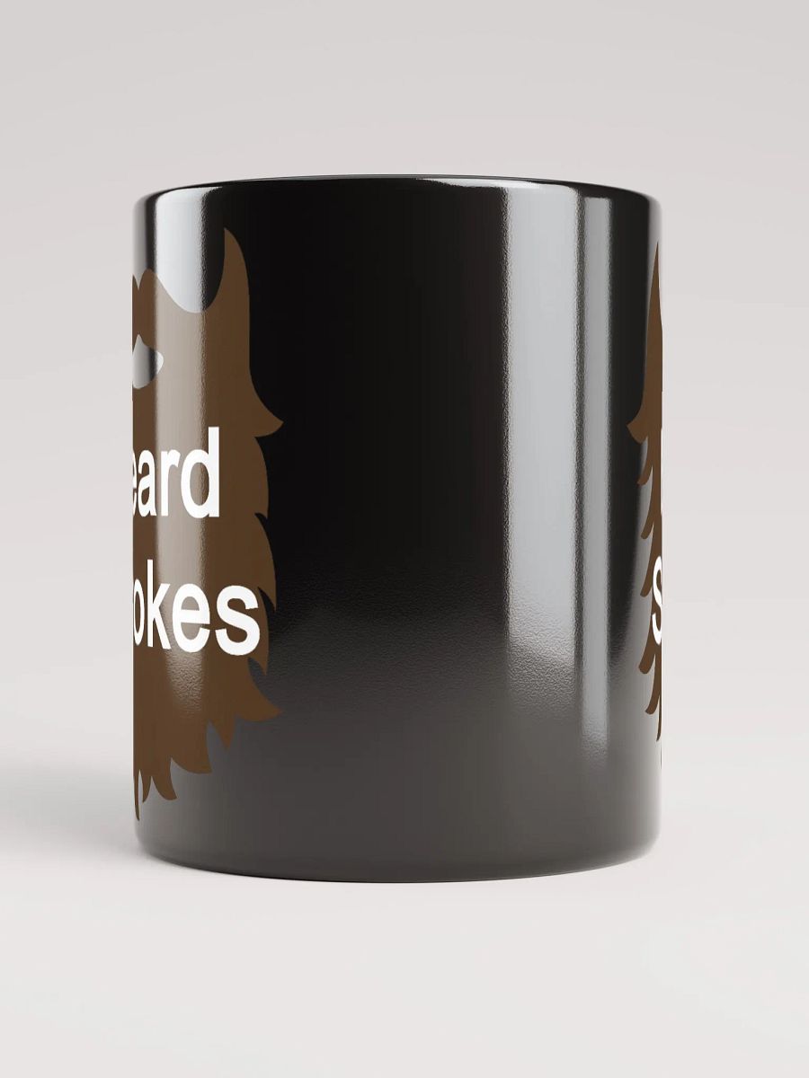 Beard Strokes Mug - Black product image (3)