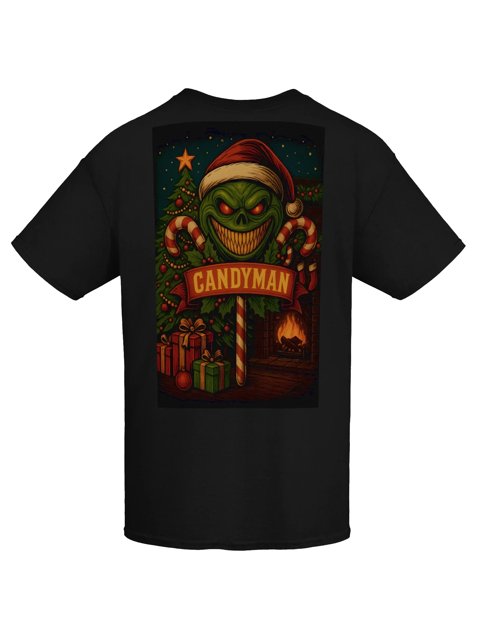 Sinister Santa Candyman Double-sided T-Shirt product image (101)