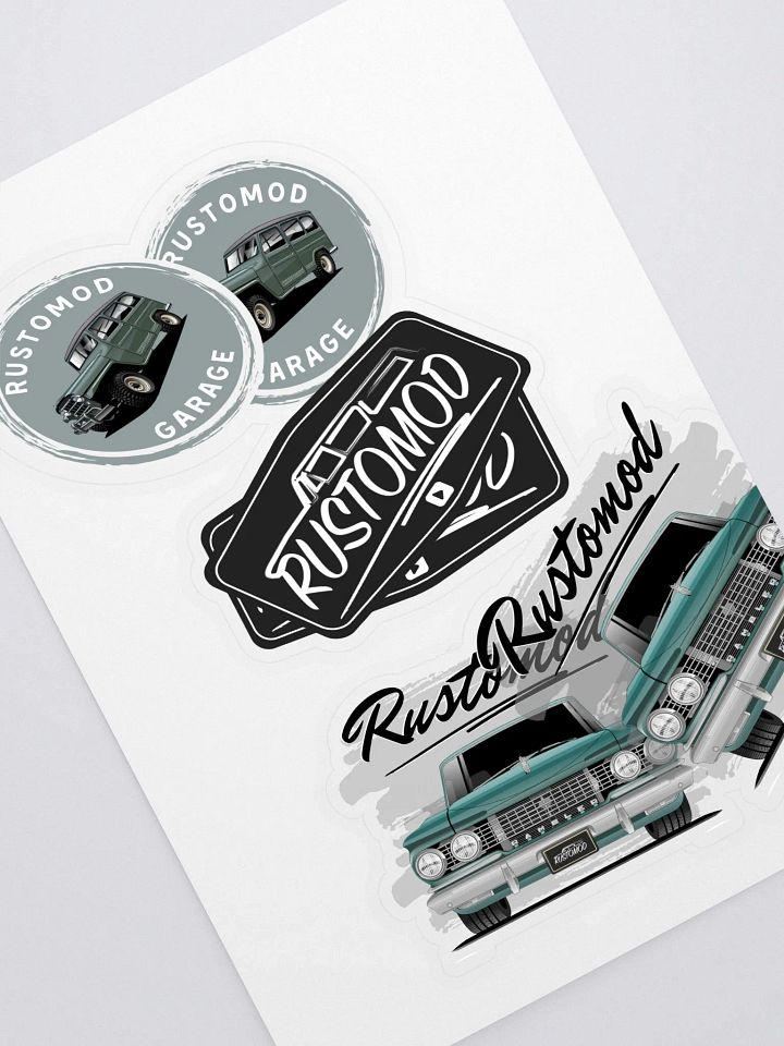 Rustomod Sticker Sheet product image (2)