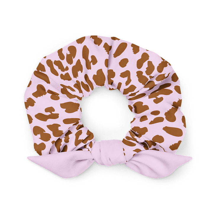 Wild Blush Leopard Print Scrunchie product image (1)