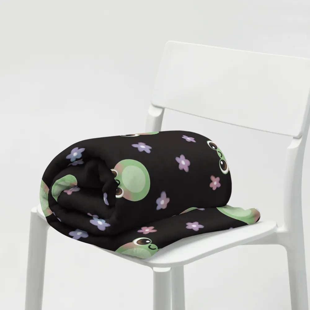 Froggy Throw Blanket product image (19)