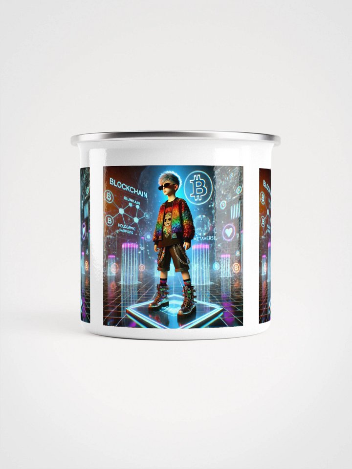 Meta Kid #1 Enamel Mug product image (2)