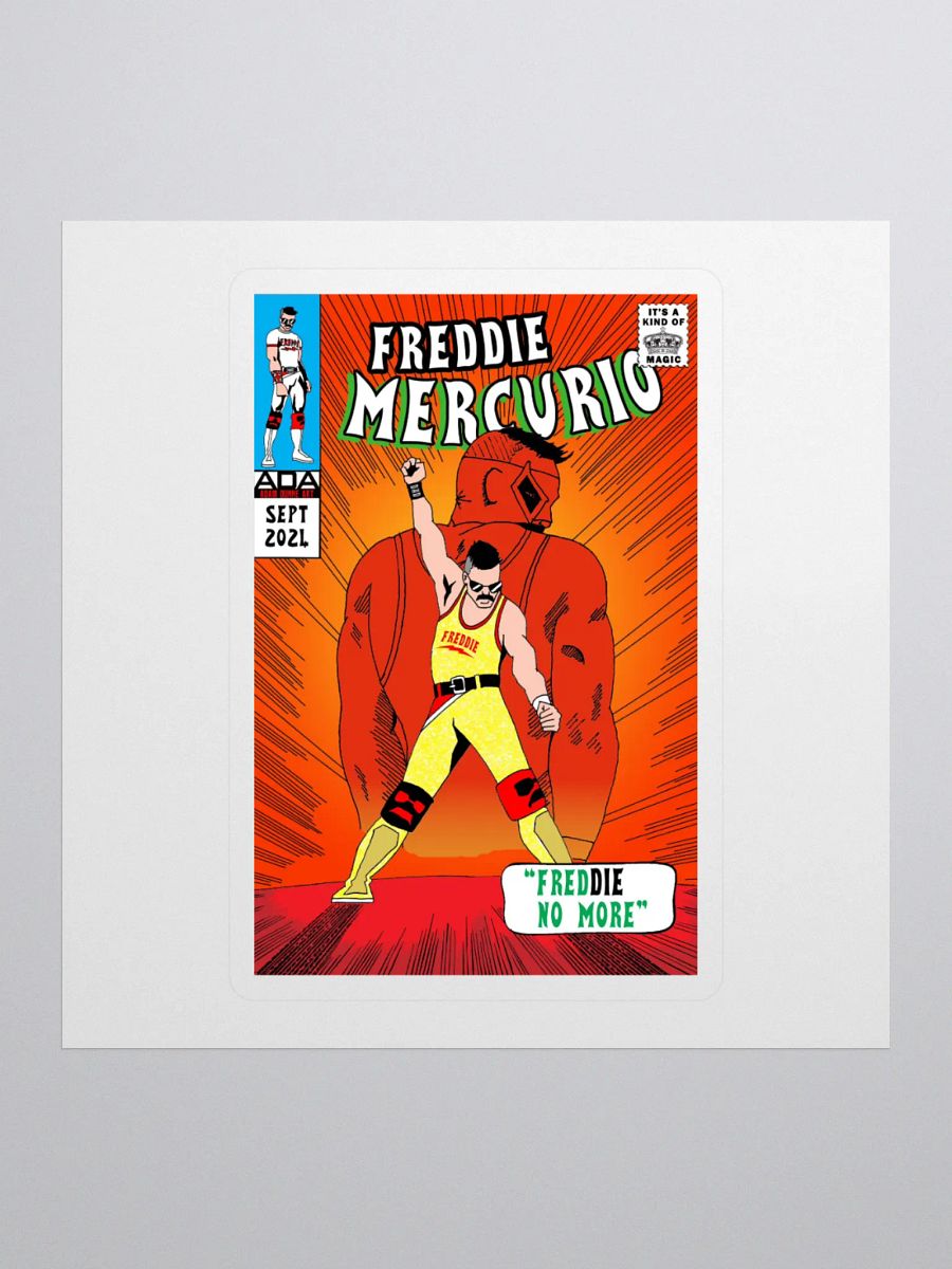 FredDIE no more sticker product image (1)