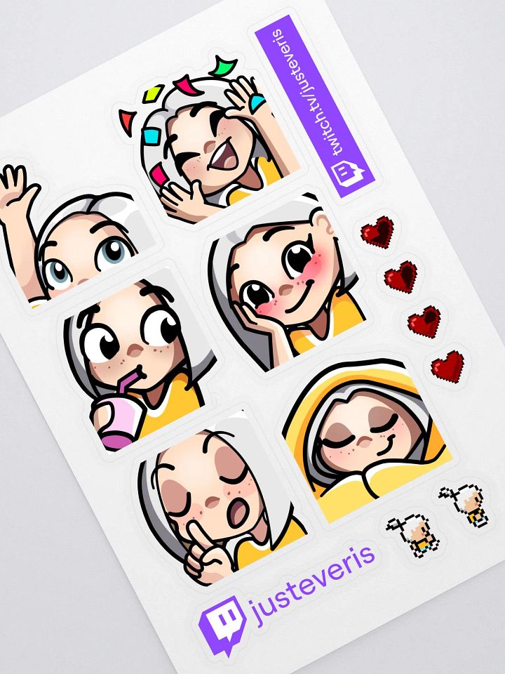 justEveris Emote Stickers product image (1)