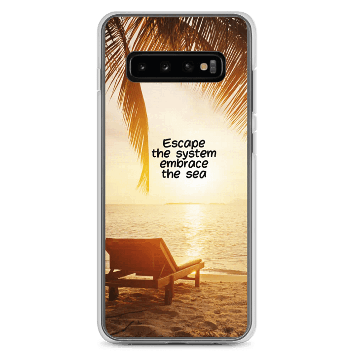 Sunset Serenity Samsung® Clear Case product image (8)