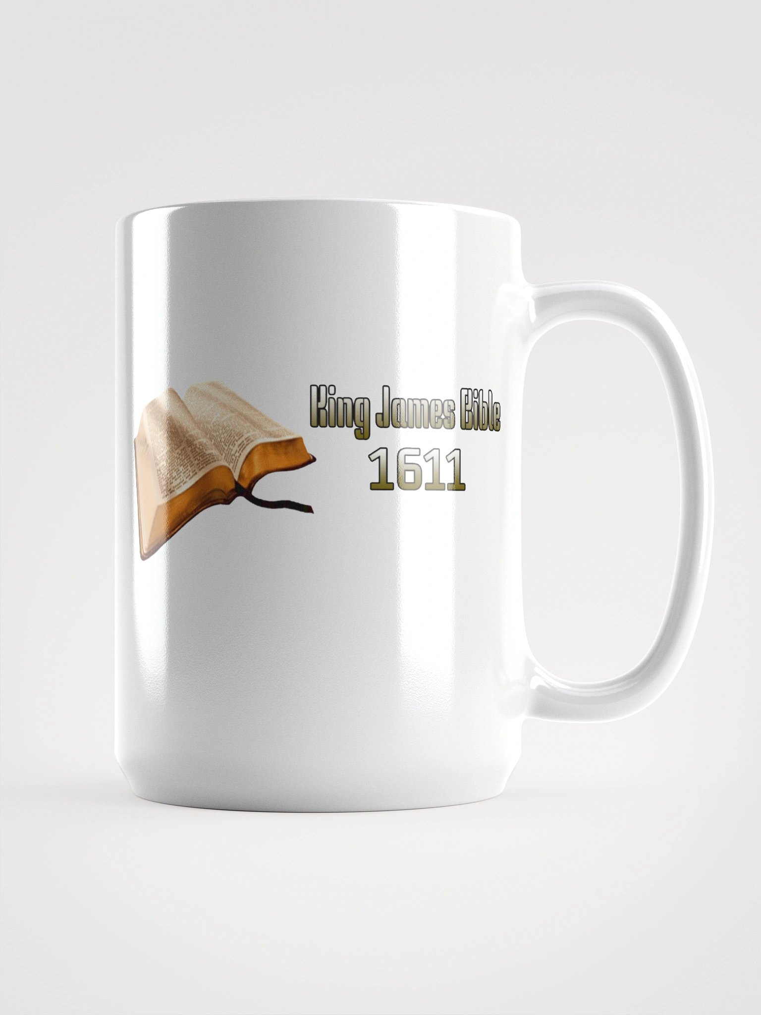 1611 King James Bible Mug product image (1)