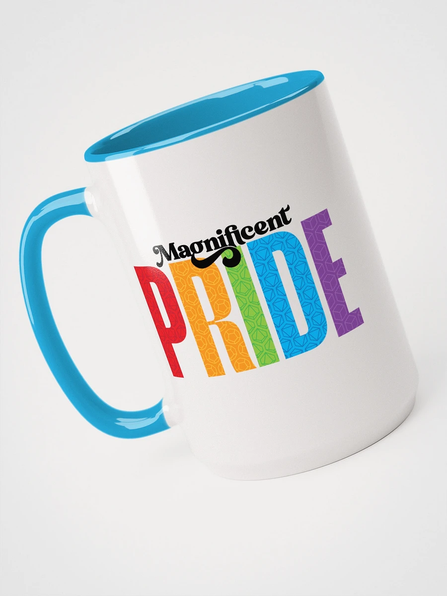 Magnificent PRIDE Dice - Blue Handle Mug product image (3)