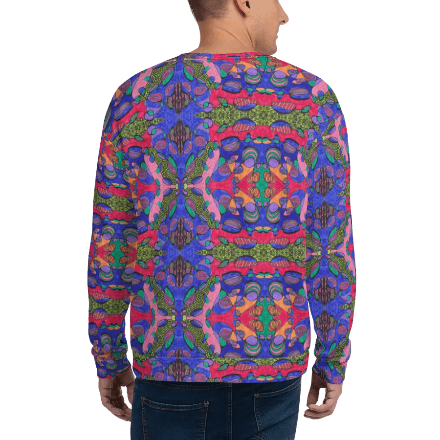 Abstract Bold Neurographic Art Unisex Sweatshirt product image (9)