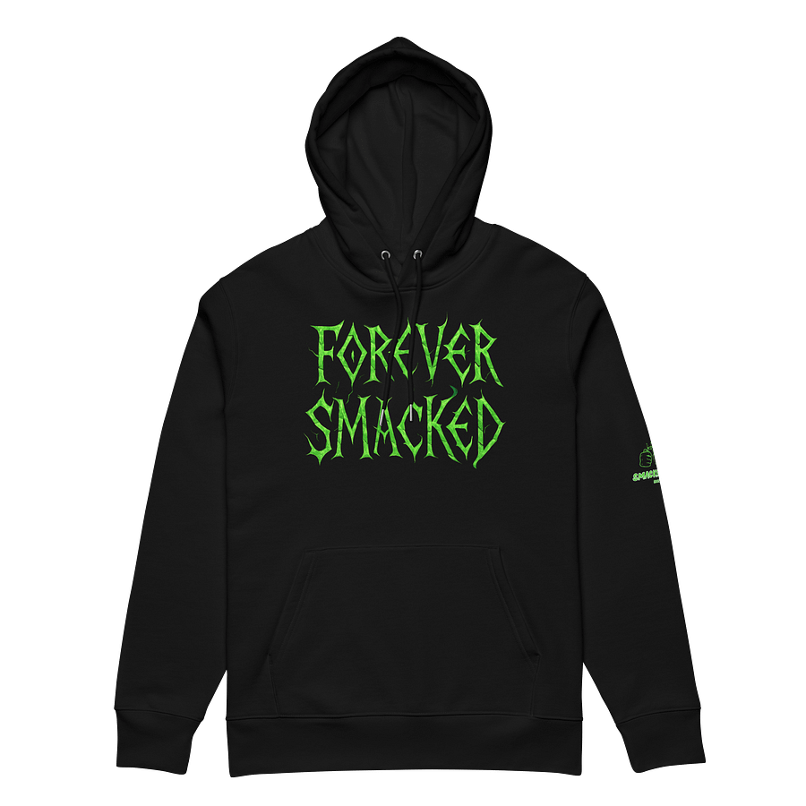 Forever Smacked – Green Flame Skeleton Unisex Hoodie product image (8)