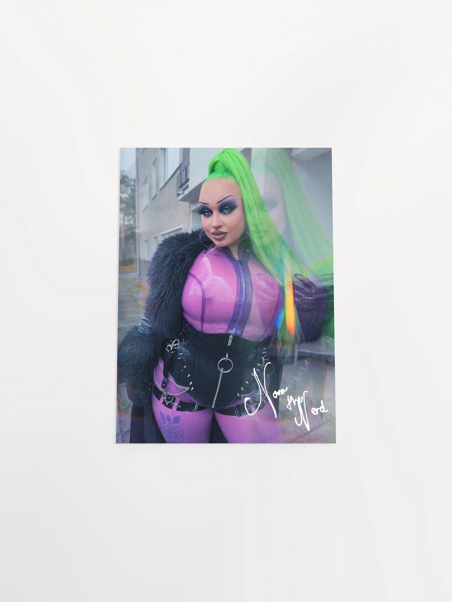Poster with Nova Lilac Latex product image (4)