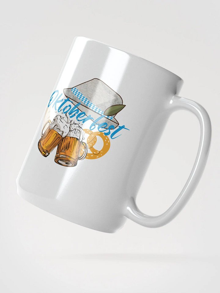 Oktoberfest Tasse Tasse – Aufschrift Blau-Grau product image (2)