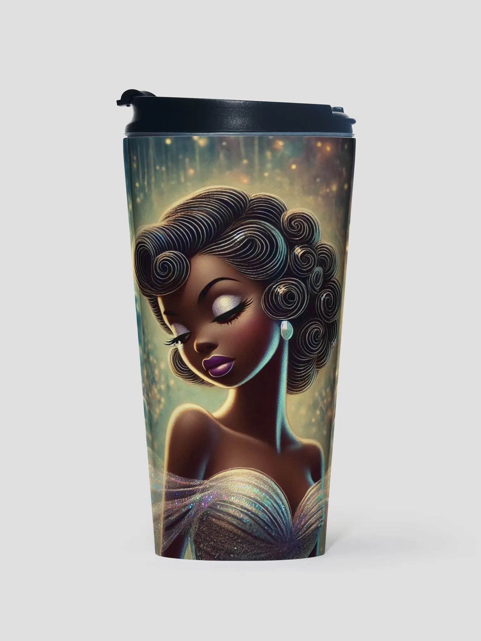 Crystal Beauty Stainless Steel Travel Mug product image (1)