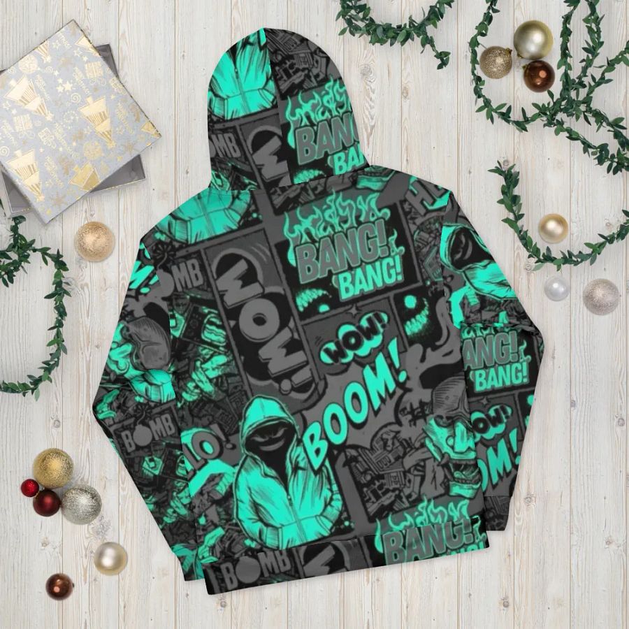 Eerie Comic Chaos Unisex Hoodie product image (12)