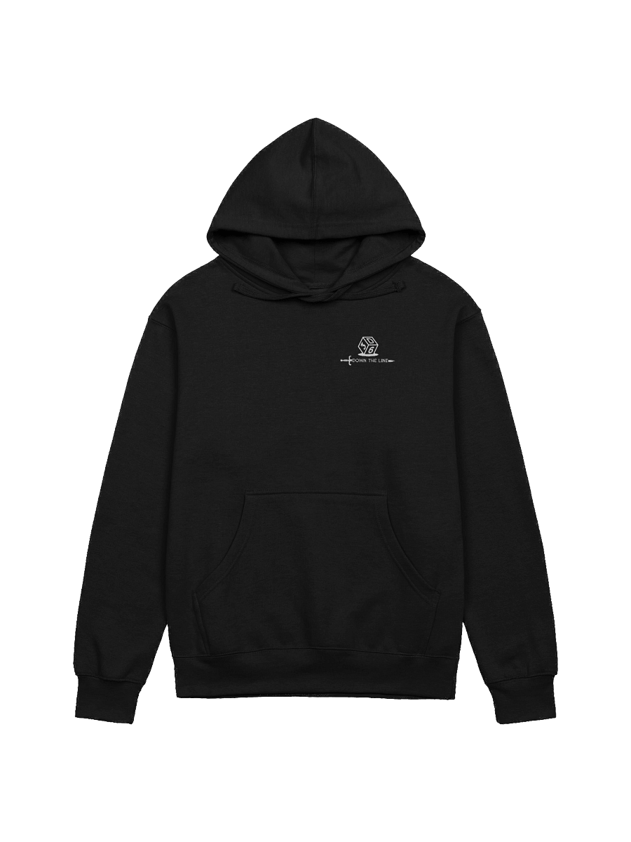 3d6 DTL Horizontal Logo on Dark Pullover Hoodie product image (1)