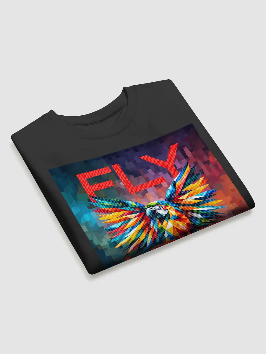 Tropical Echo – Riso Parrot Vibes Sweatshirt product image (3)