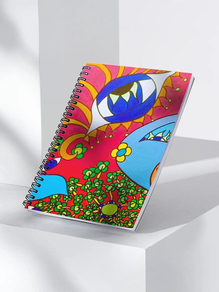 Vibrant Blossom Spiral Notebook product image (1)