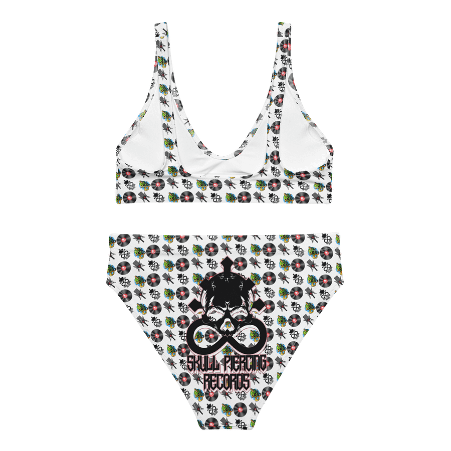 Skull Piercing Records High Waisted Bikini Set product image (2)