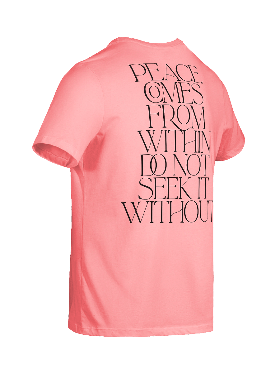 Peace Comes From Within Women's Relaxed Fit T-Shirt product image (50)