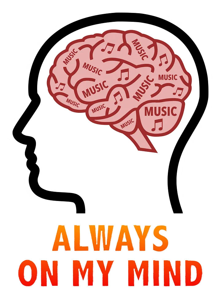 Music is Always On My Mind T-Shirt product image (2)