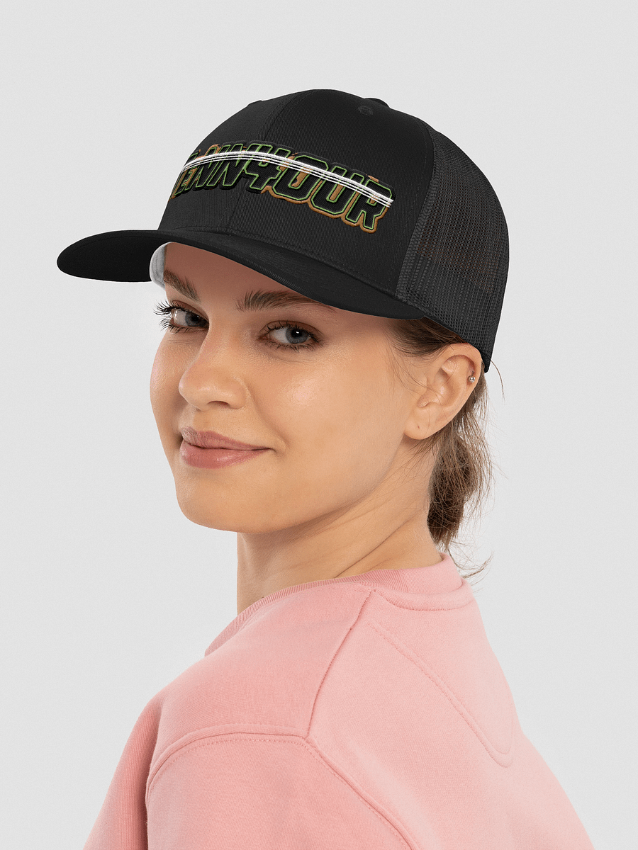 TENN4OUR Camo LOGO TRUCKER HAT product image (12)