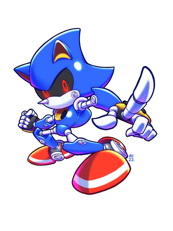 Metal Sonic Sticker product image (1)