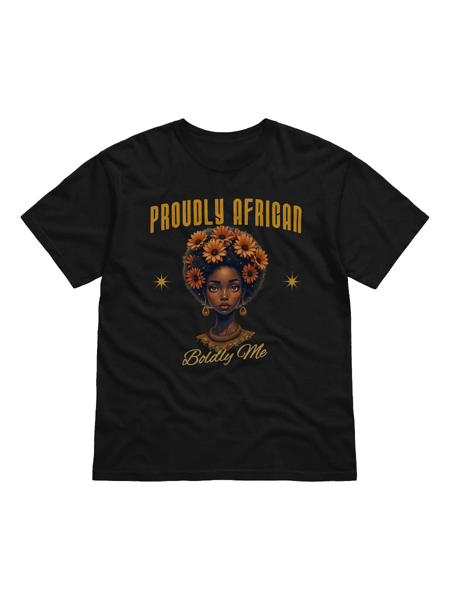 Proudly African Afro Woman T-Shirt product image (9)